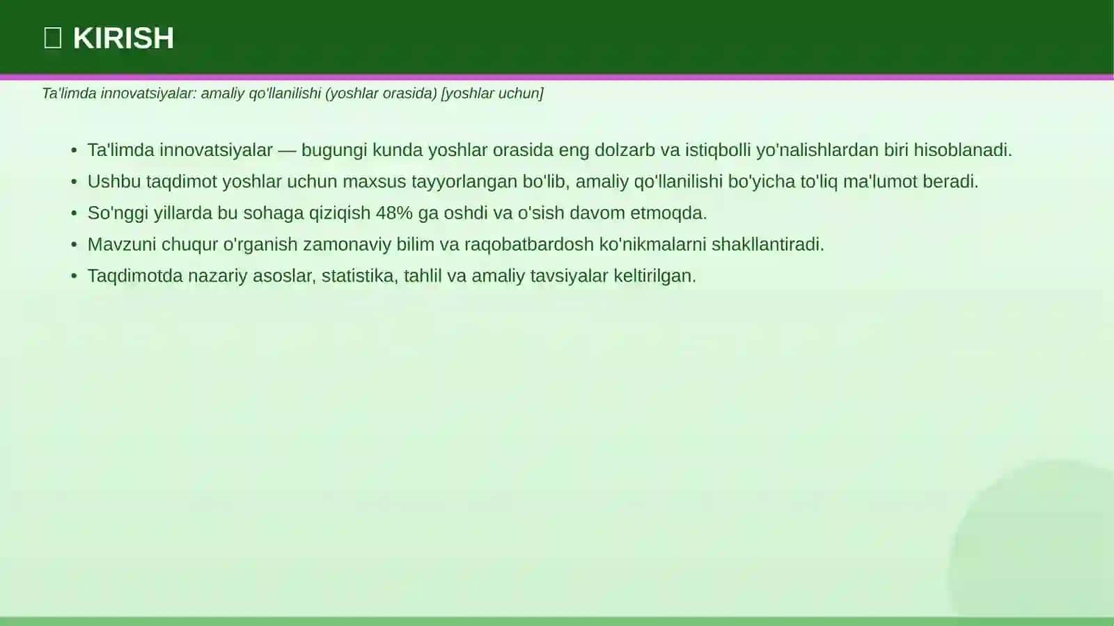 TA'LIMDA INNOVATSIYALAR 3