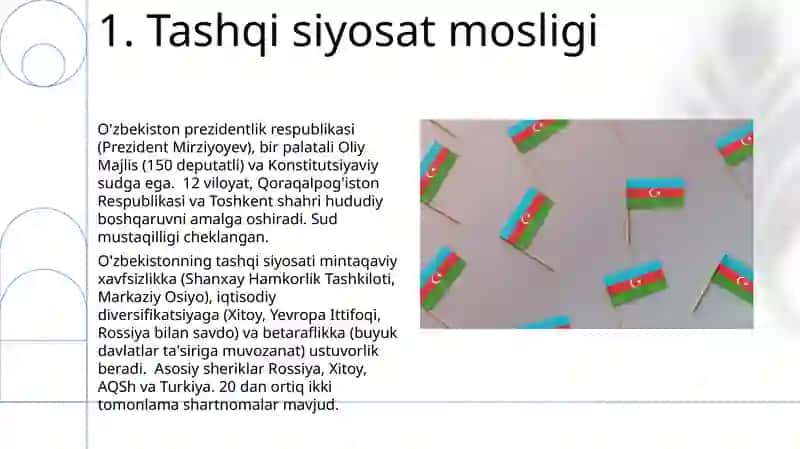 O'zbekiston Respublikasi davlat shakli 3
