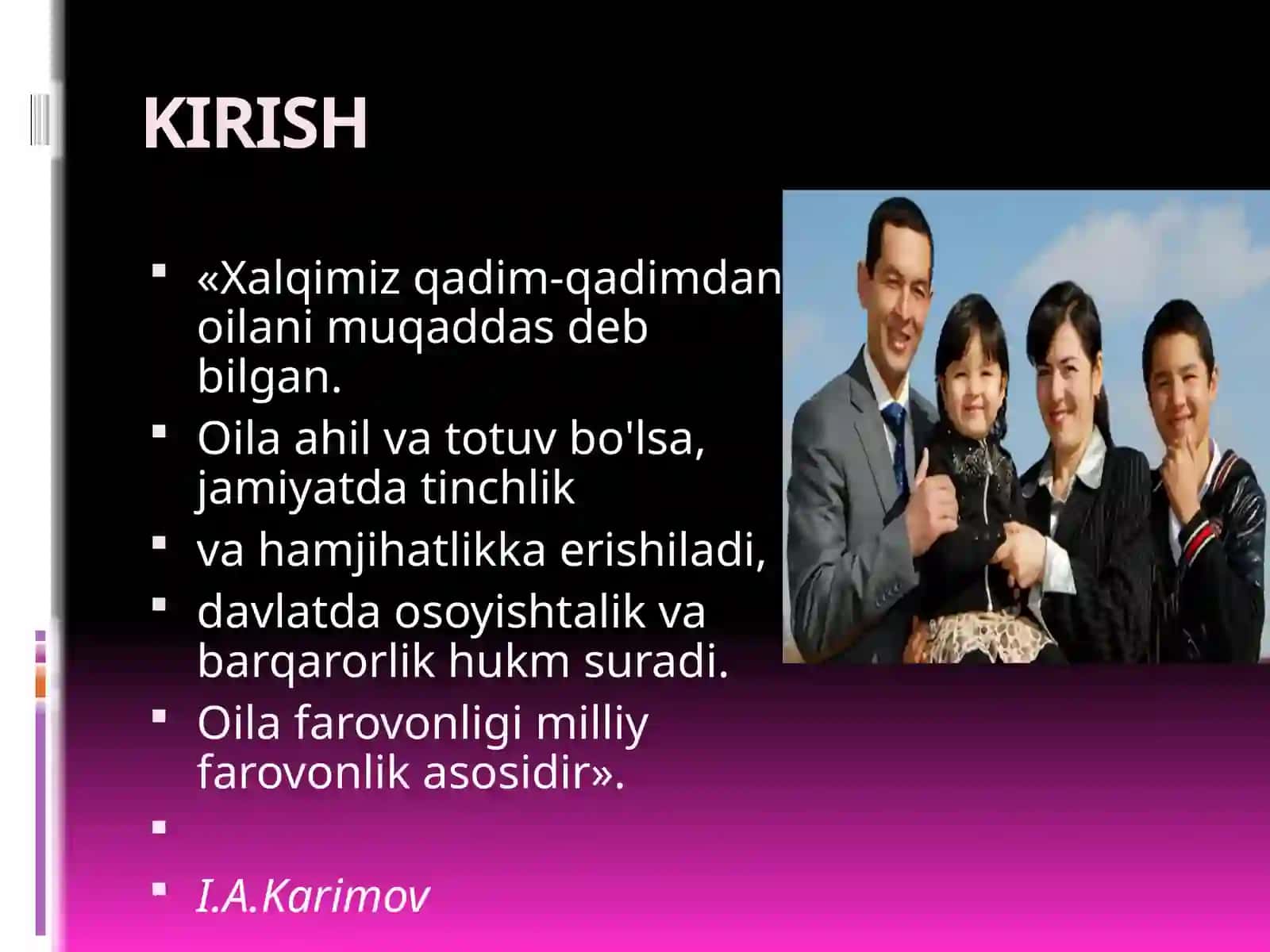 Yoshlarni oilaviy hayotga tayyorlash 3