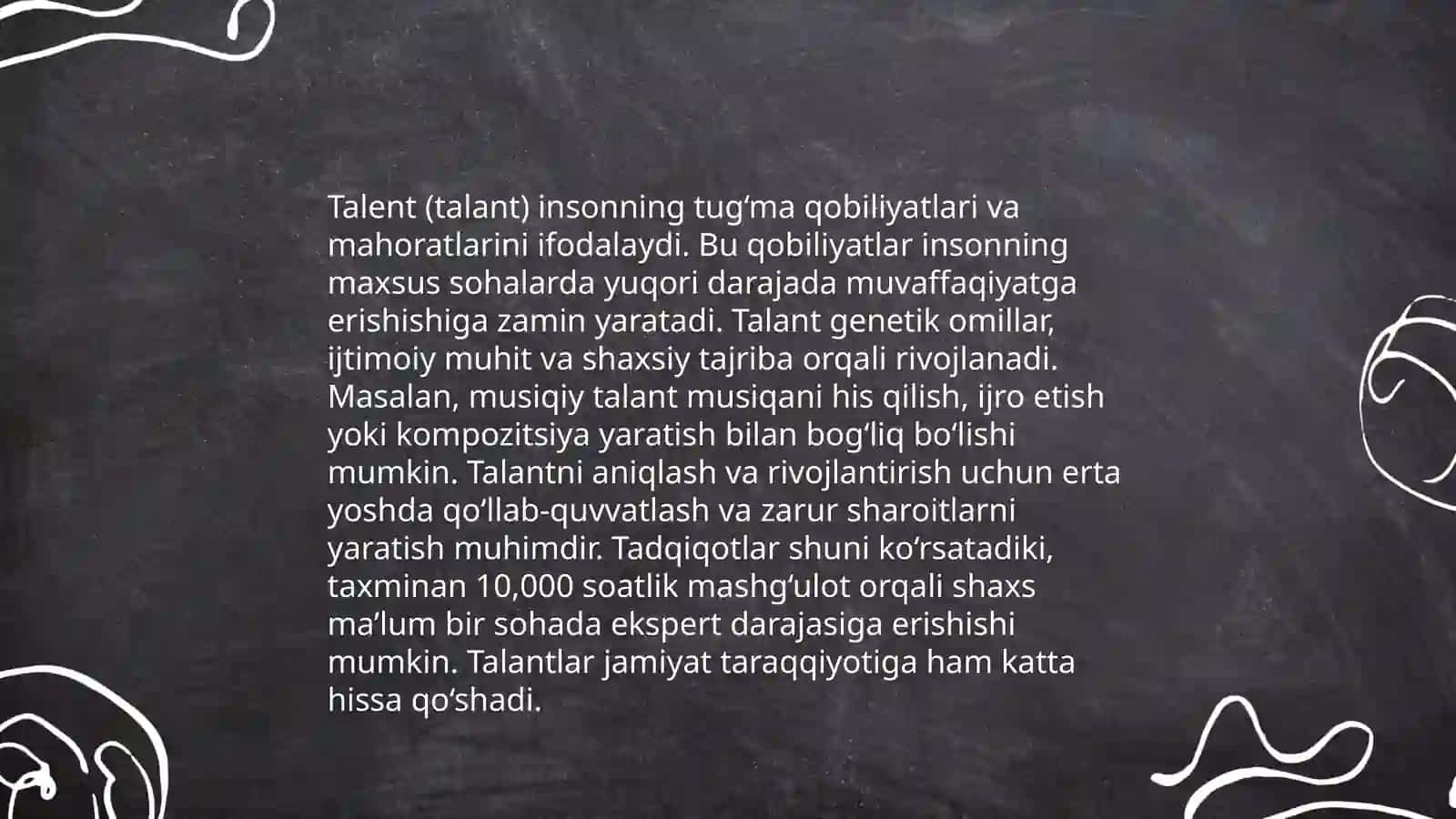 Talantning paydo bo'lishi va tuzilishi 3