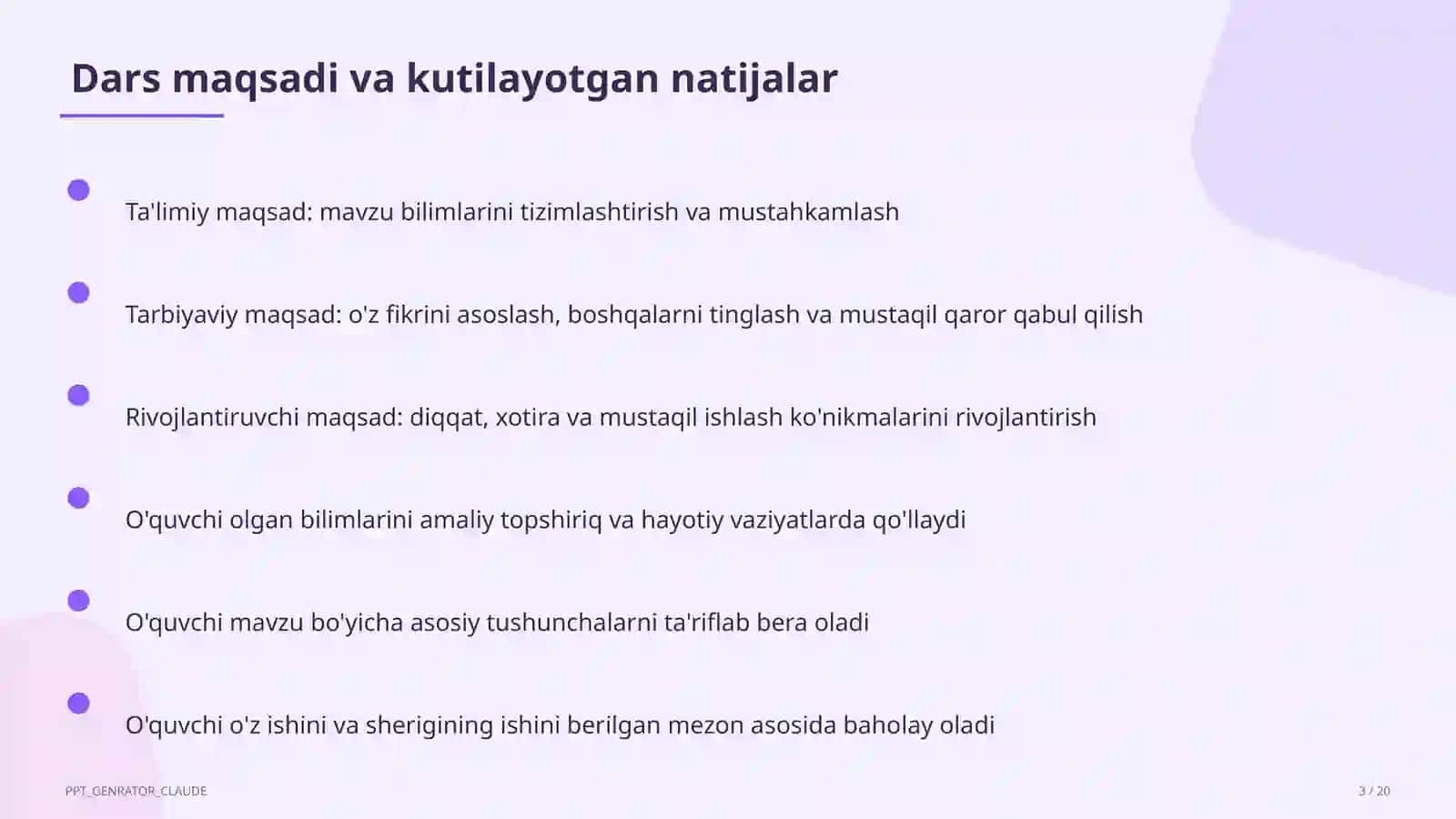 Differensiallashtirilgan ta'lim: turli darajadagi o'quvchilar bilan bitta darsda ishlash 3