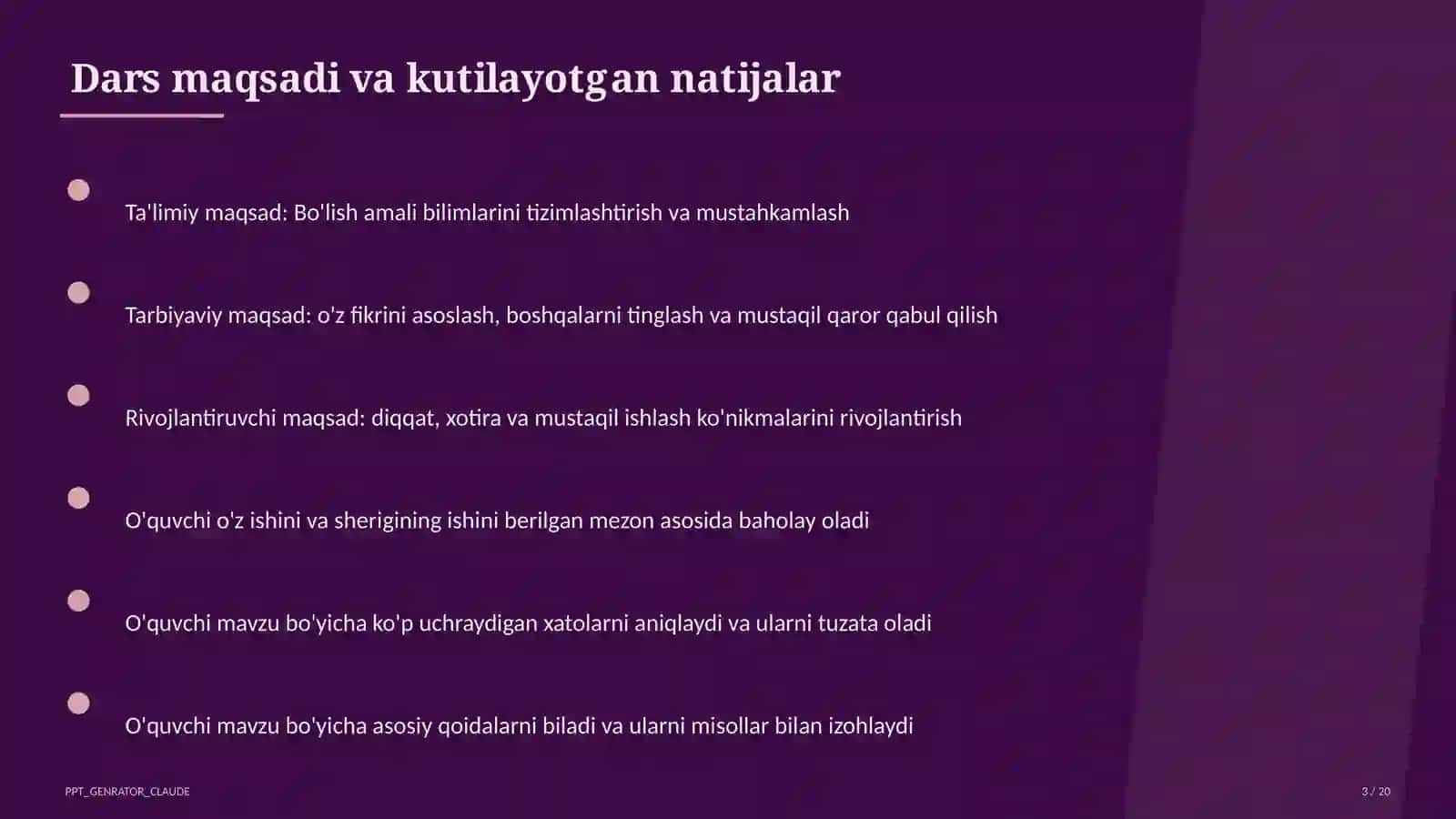 Bo'lish amali (2-sinf) 3