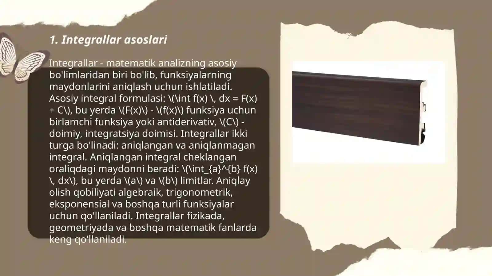 Integral haqida 3