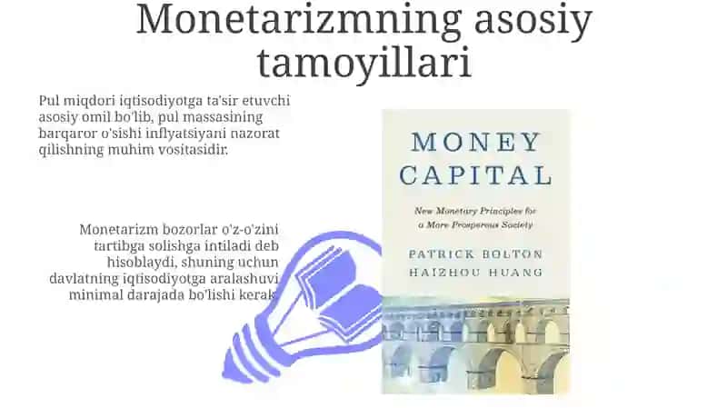 Monetarizmning iqtisodiy taʼlimoti 3