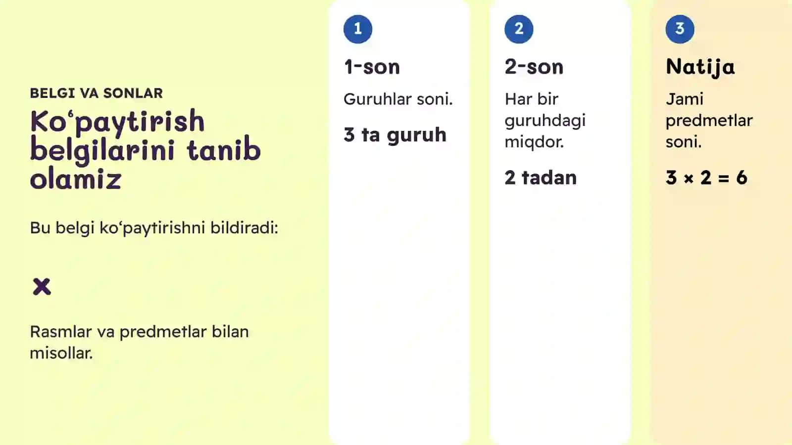 Ko‘paytirish va bo‘lish 3