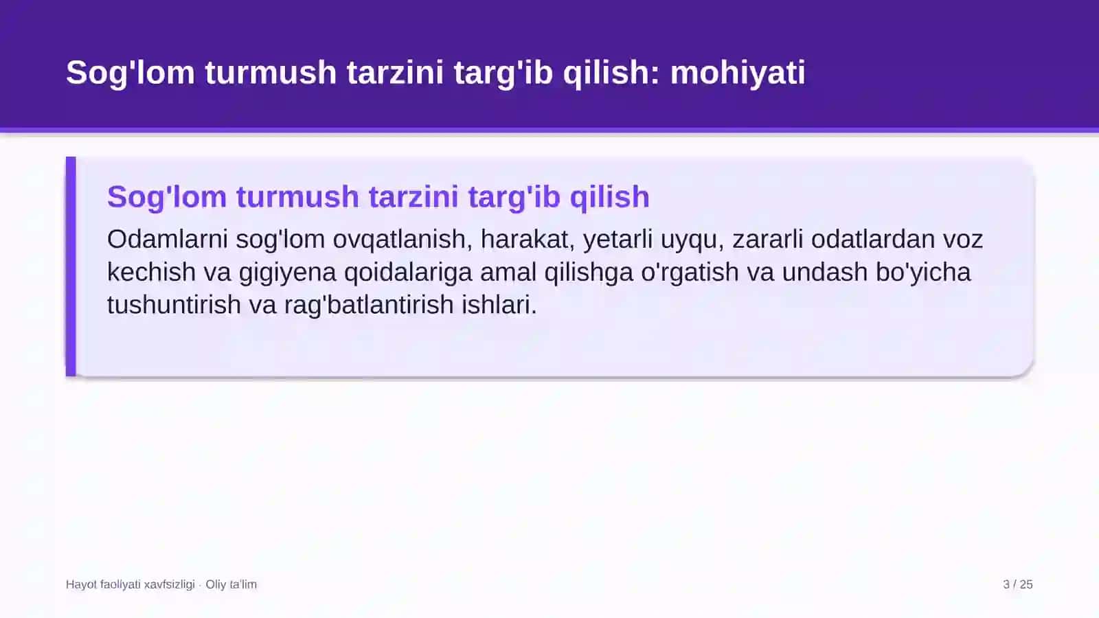 moyli ekinlar yetishtirishda sog'lom turmush tarzini targ'ib qilish 6768 3
