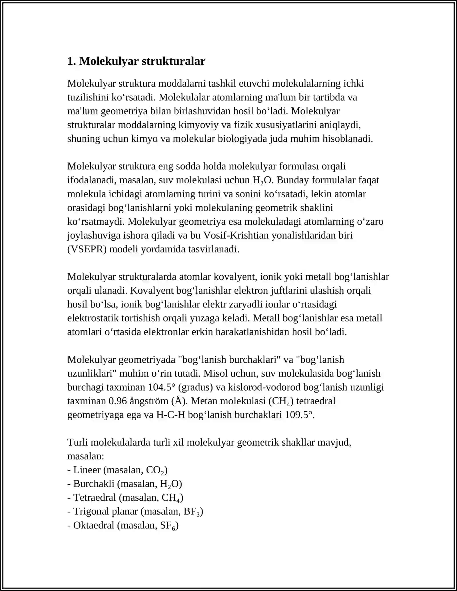 IRSIYATING MOLEKULAR ASOSLARI 3