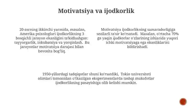 Intellekt va kreaktivlik nazariyalari 3