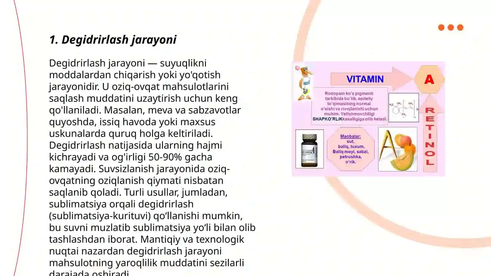 Degidrirlash va gidrirlash jarayonlari asosida olinadigan dori preparatlari 3