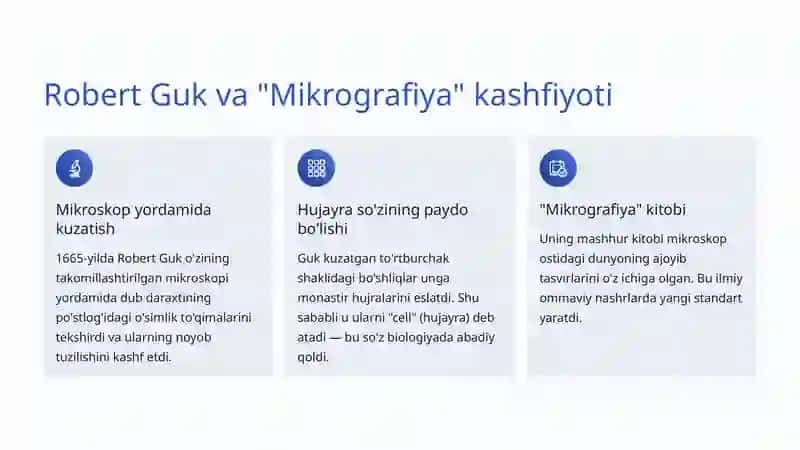 Hujayra nazariyasining rivojlanishi 3