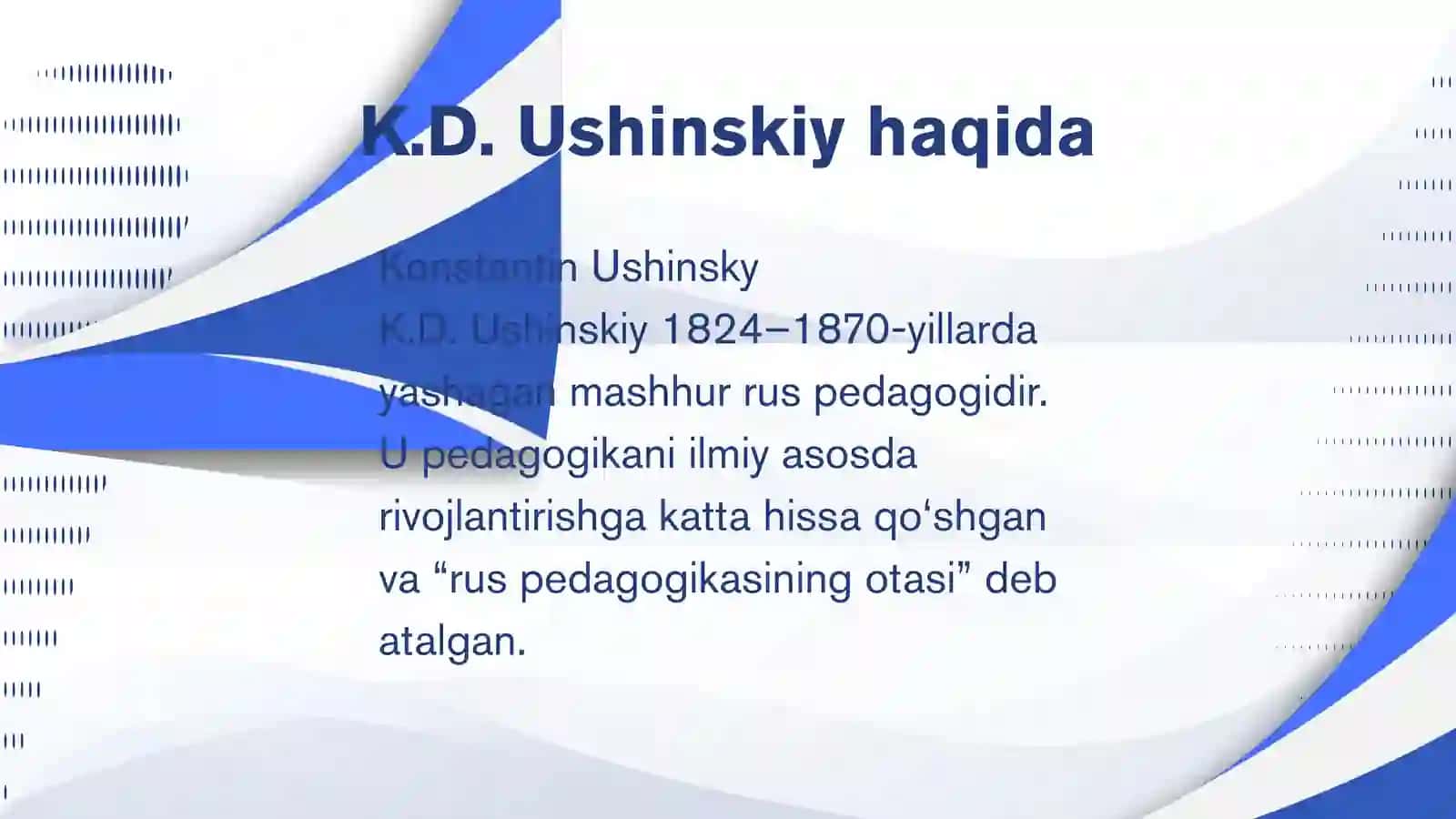 k d ushenskiy haqida 3