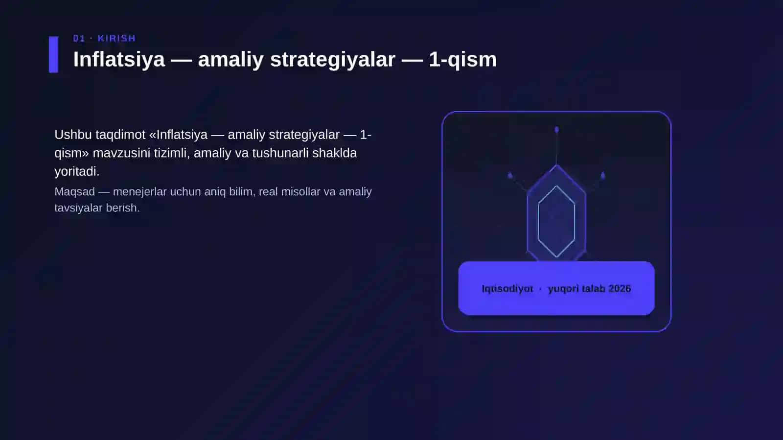 Inflatsiya — amaliy strategiyalar — 1-qism 3