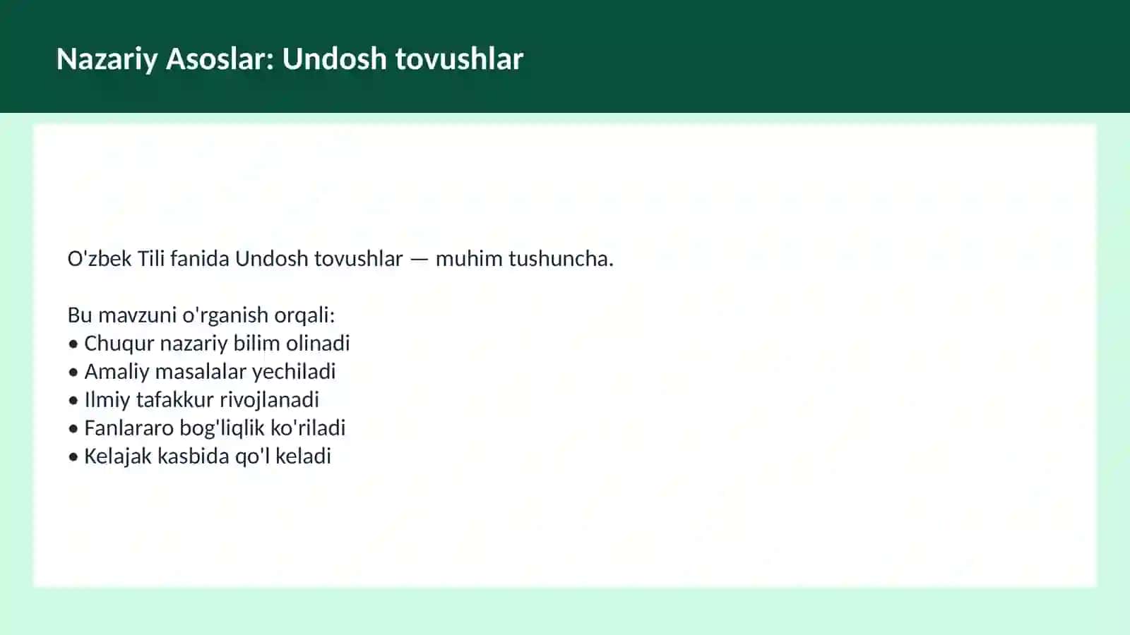 Fonetika asoslari 3