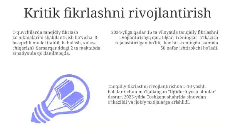Zamonaviy Ta'limda Fikrlashni Rivojlantirish 3