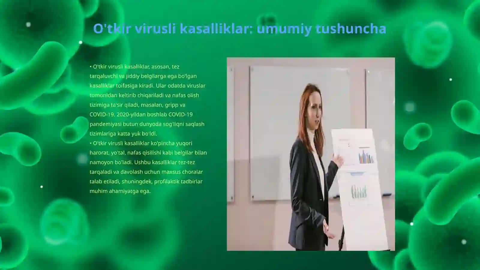O'tkir virusli kasalliklar Paragripp Covid-19 3