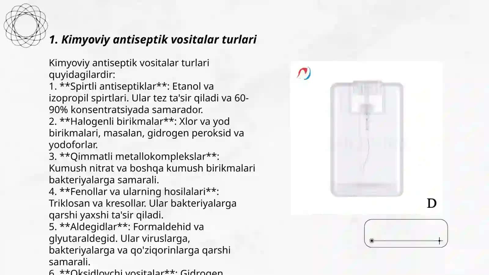 Kimyoviy biologik va aralash antiseptika usullari 3