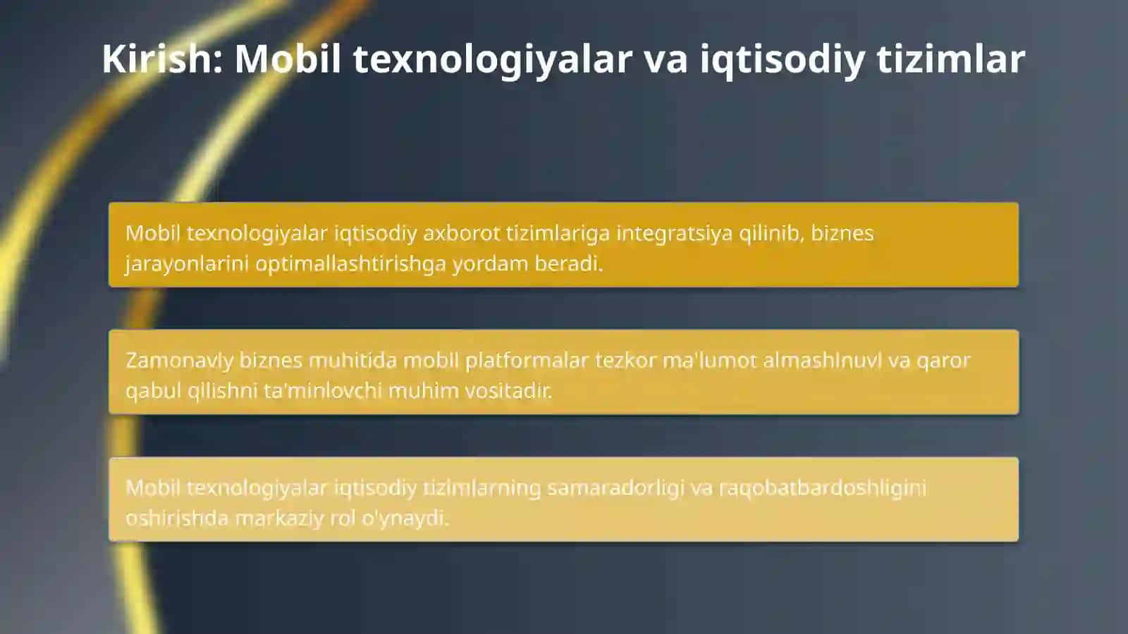 Iqtisodiy axborot tizimlarida mobil platformalar texnologiyasi 3