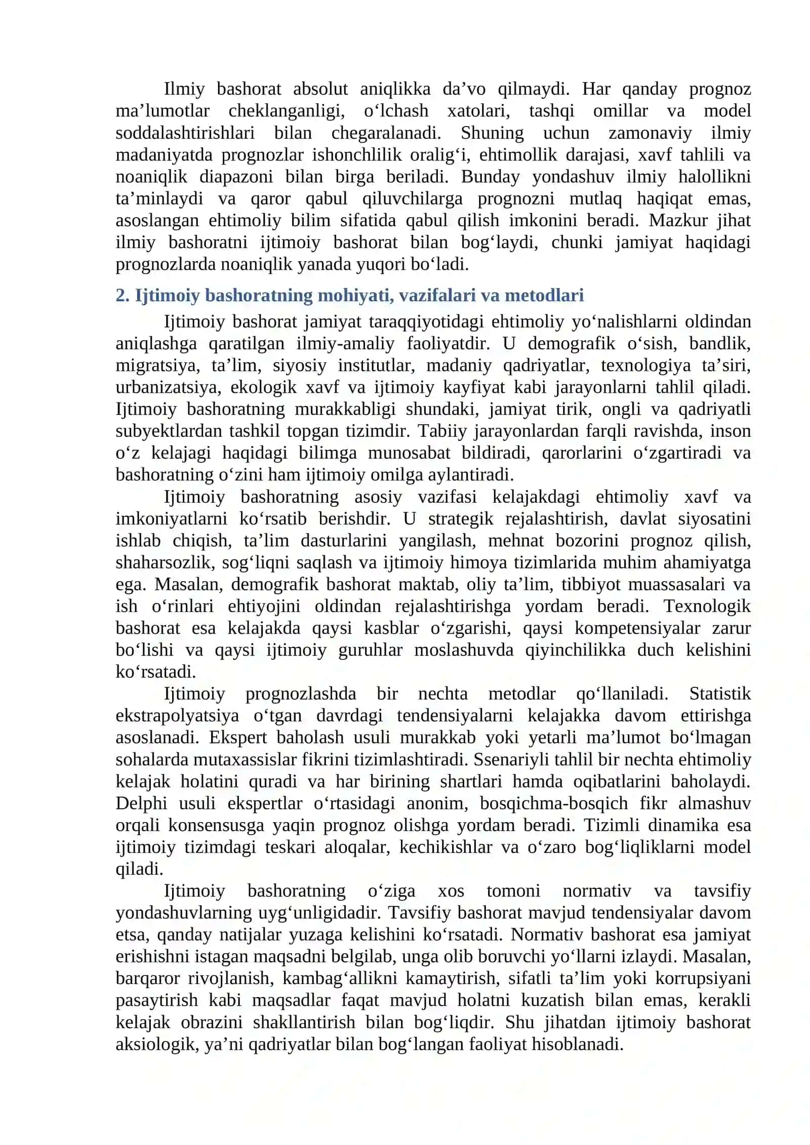 ILMIY VA IJTIMOIY BASHORATNING O‘ZARO ALOQADORLIGI 3