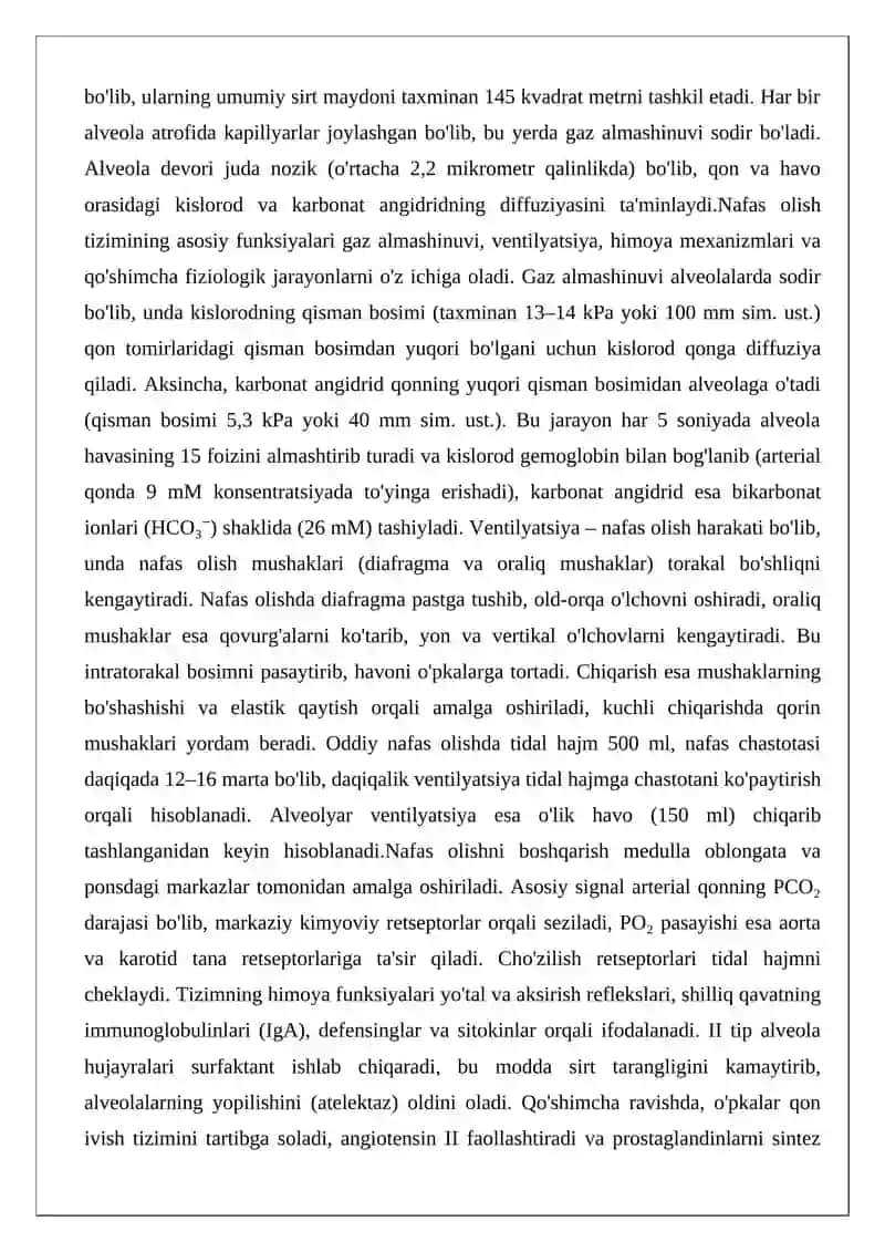 Nafas olish organlari kasalliklari haqida tushuncha va unda davolash jismoniy tarbiyasining ahamiyati 3