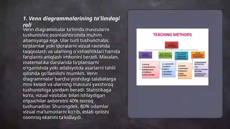 Venn diagrammalar ta'limda 3