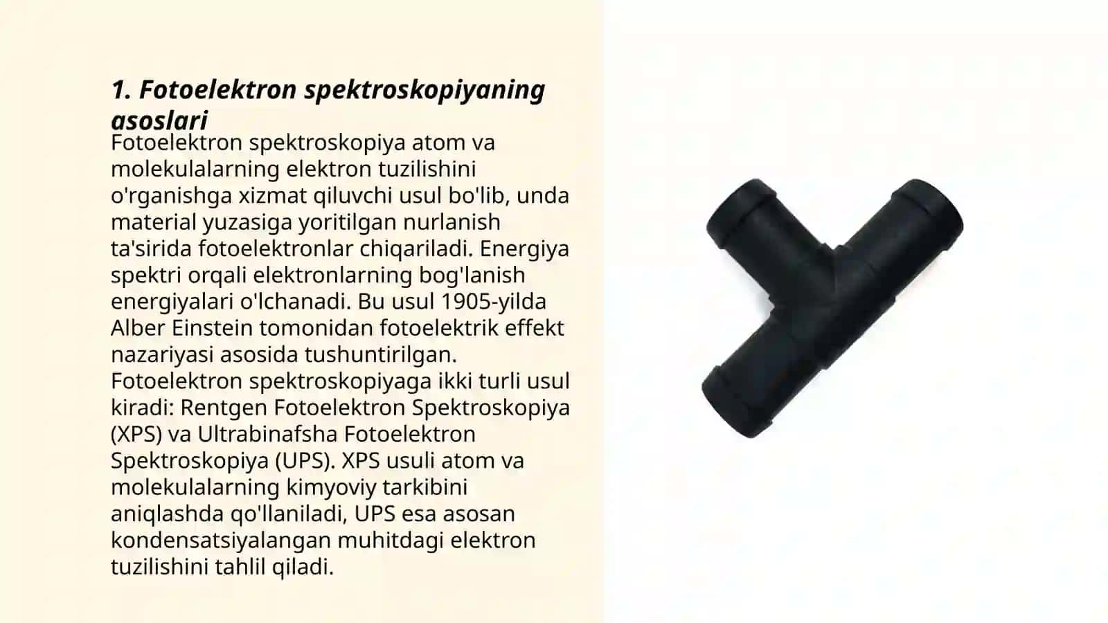 Fotoelektron va Rentgenoelektron Spektraskopiya 3