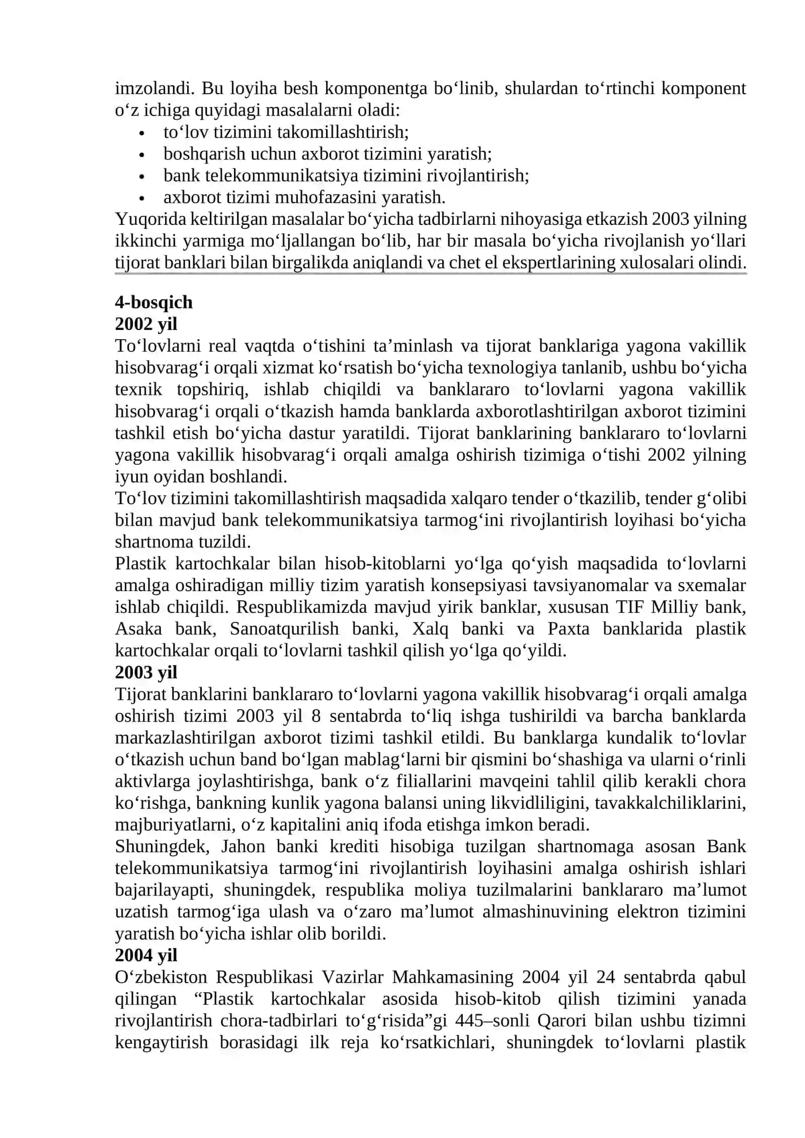 O‘zbekiston Respublikаsidа pul tizimi vа uning rivojlаnish bosqichlari 3
