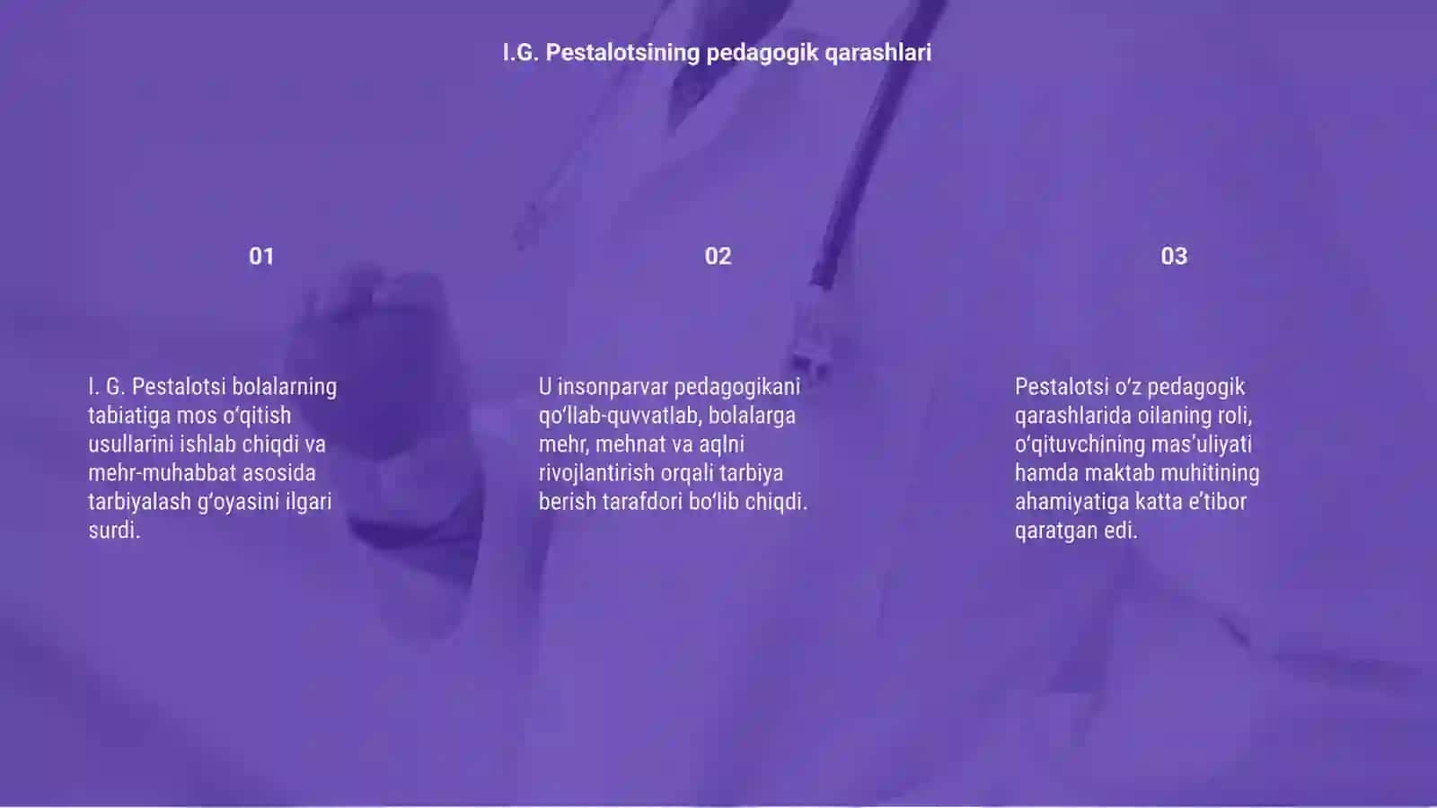 Pestalotsi, Lokk va Ja Jak Russoning ilmiy merosida pedagogik qarashlar tahlili 3