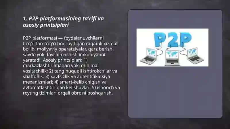 P2P platformasi 3