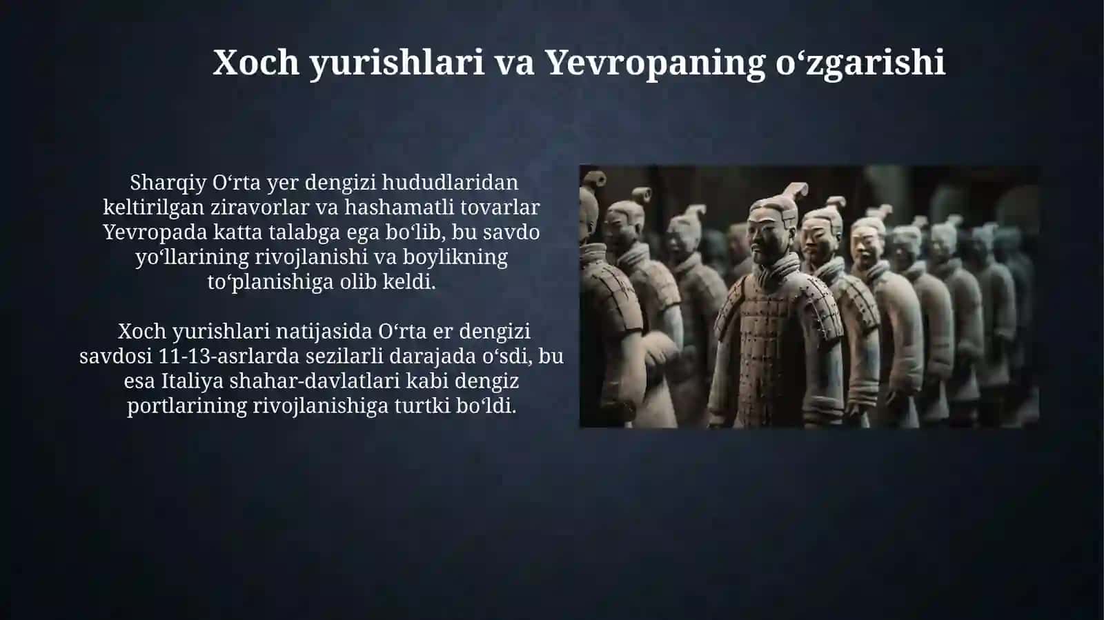 Xoch yurishlari va Yevropaning oʻzgarishi 3