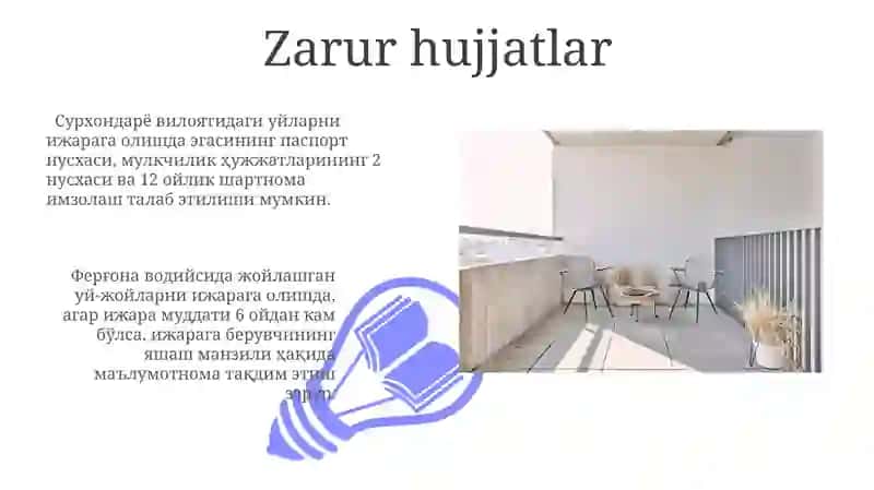 Ijara Shartnomasi va Huquqlari 3