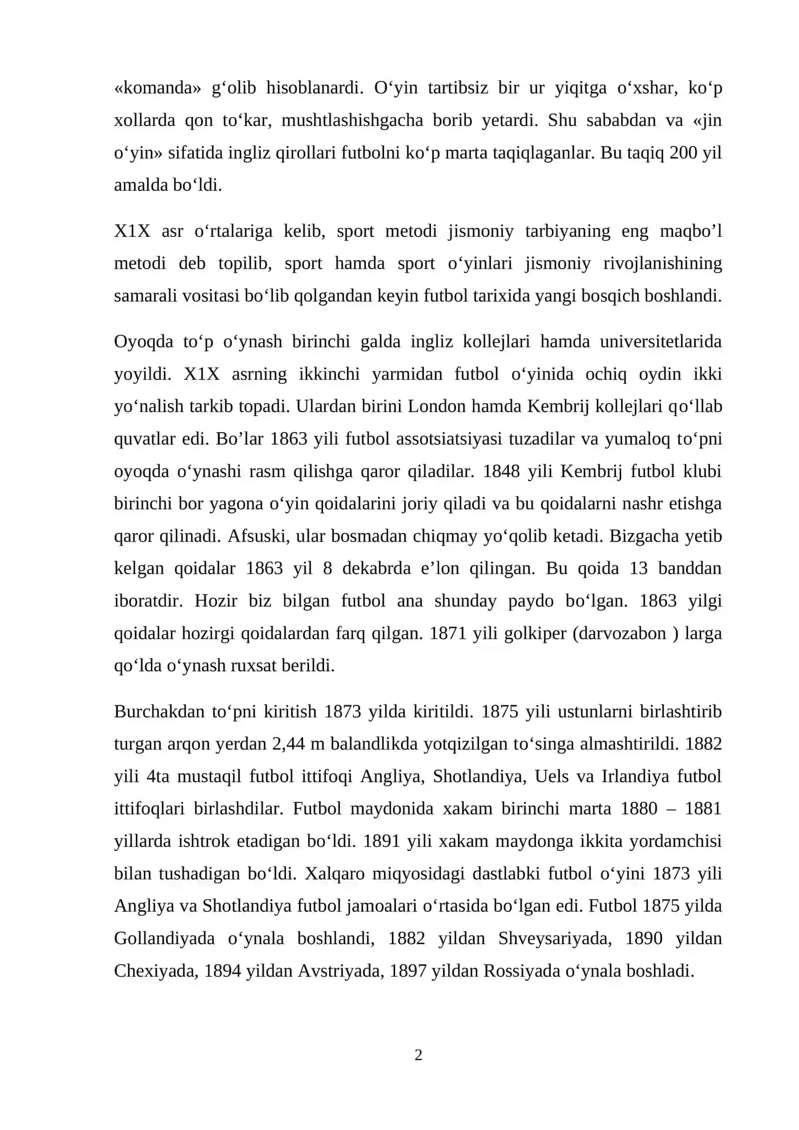 Futbol о‘yini texnikasi va taktikasi 3