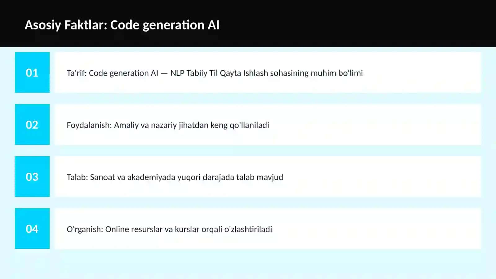 Code generation AI 3