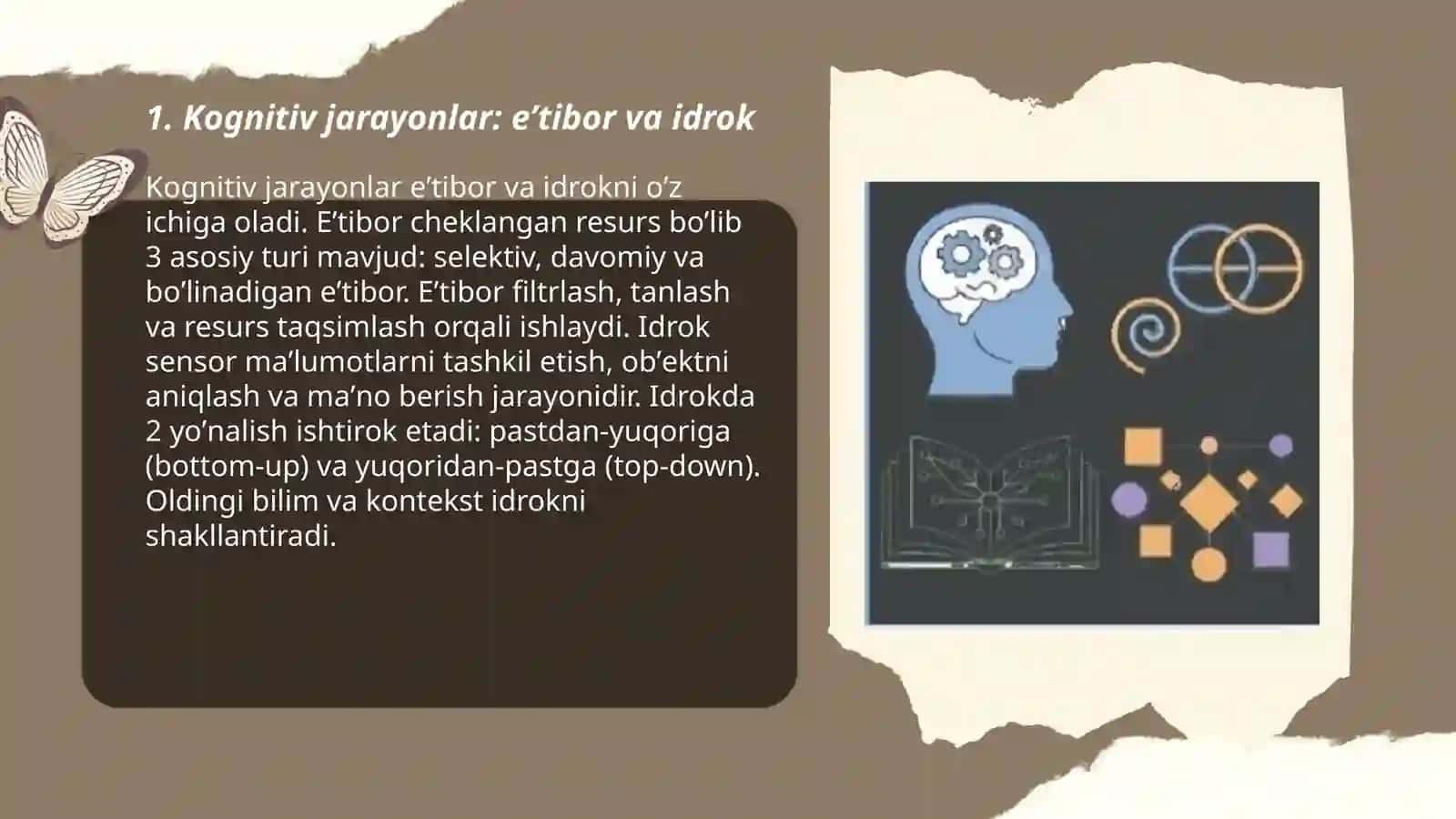 Kognitiv yo'nalish 3