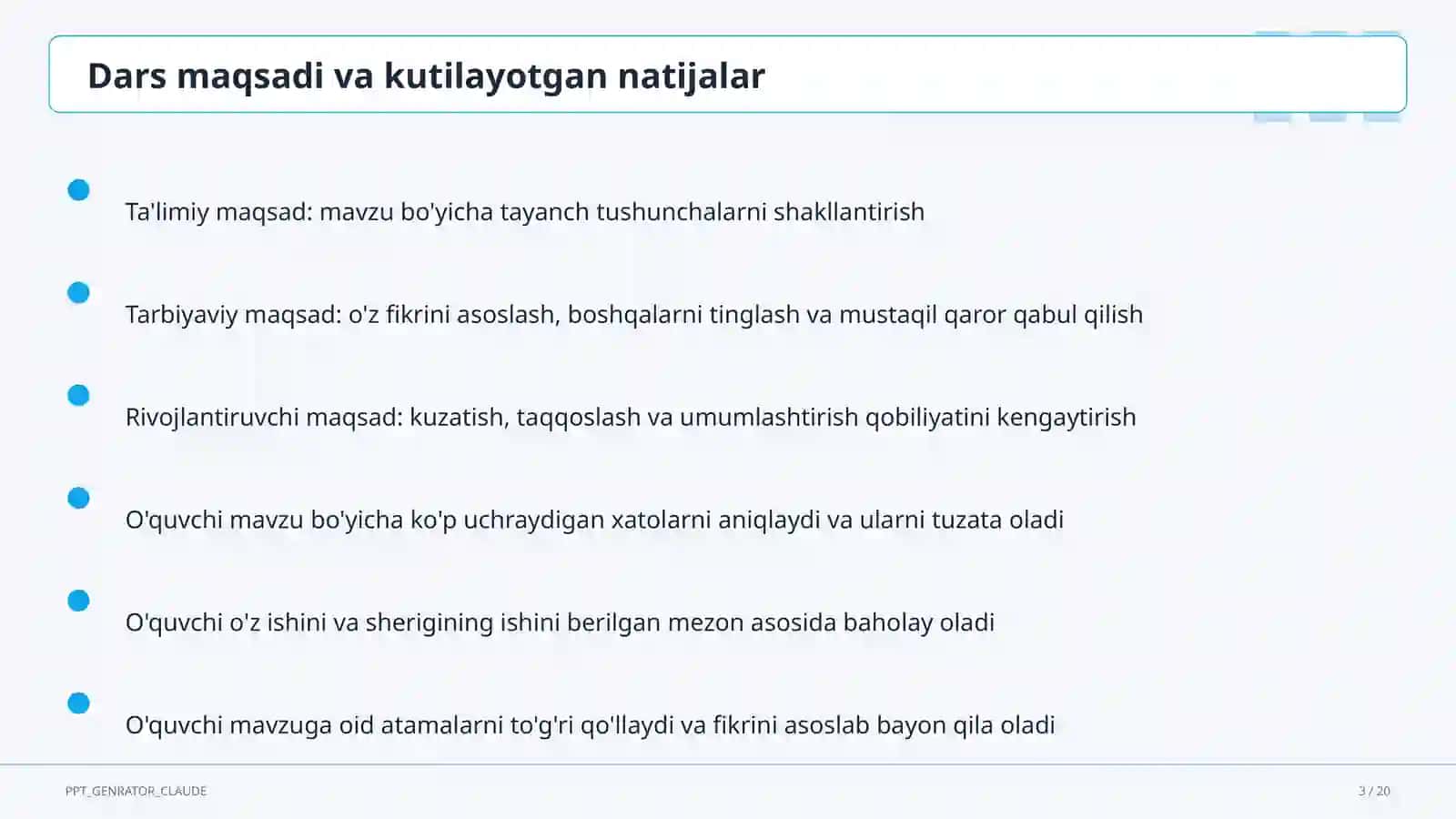 Kompyuter grafikasi va 3D modellashtirish (10-sinf) 3