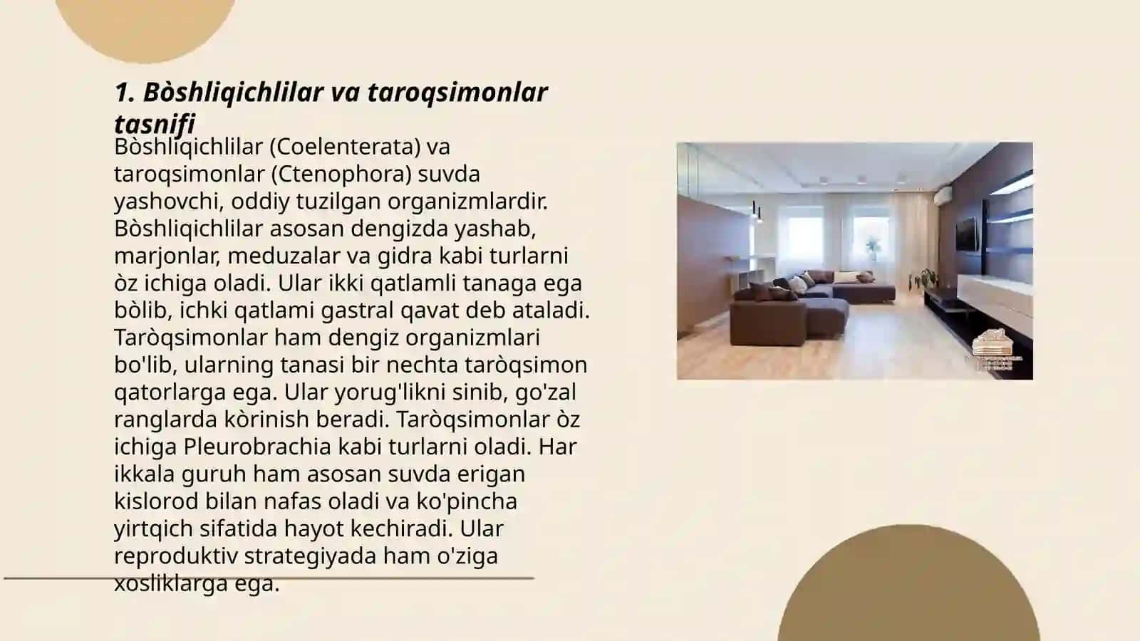 Bòshliqichlilar va Taroqsimonlar filogeniyasi 3