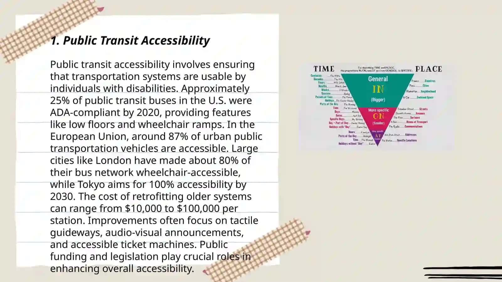 specific cultural features of the urban transport system 3