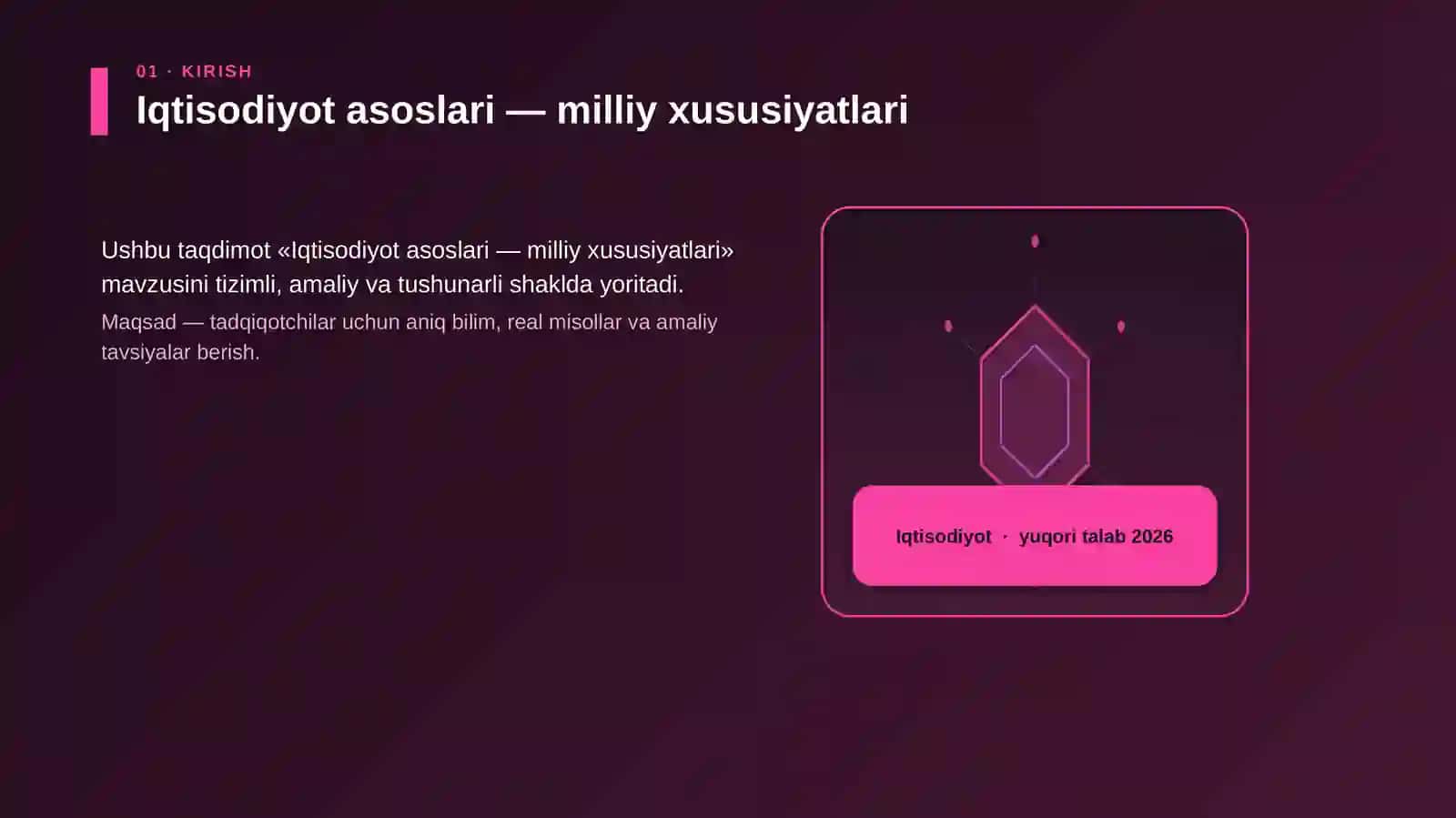 Iqtisodiyot asoslari — milliy xususiyatlari 3