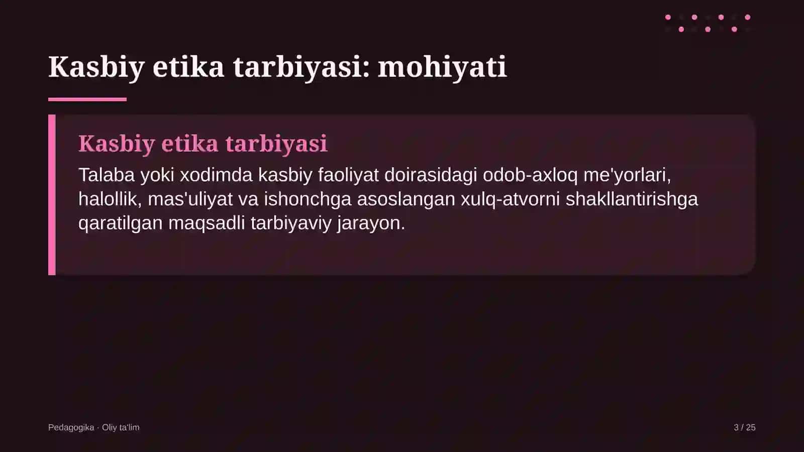 Go'sht-sut sanoatida kasbiy etika tarbiyasi 3