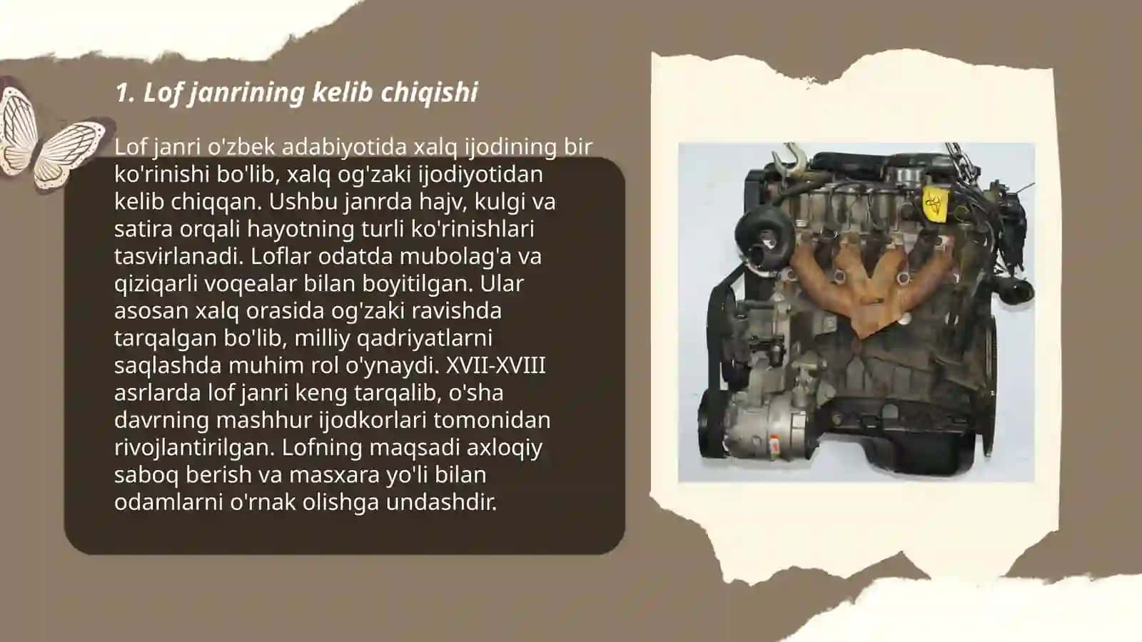 Reja: Loflar, Latifalar, Askiya San'ati 3