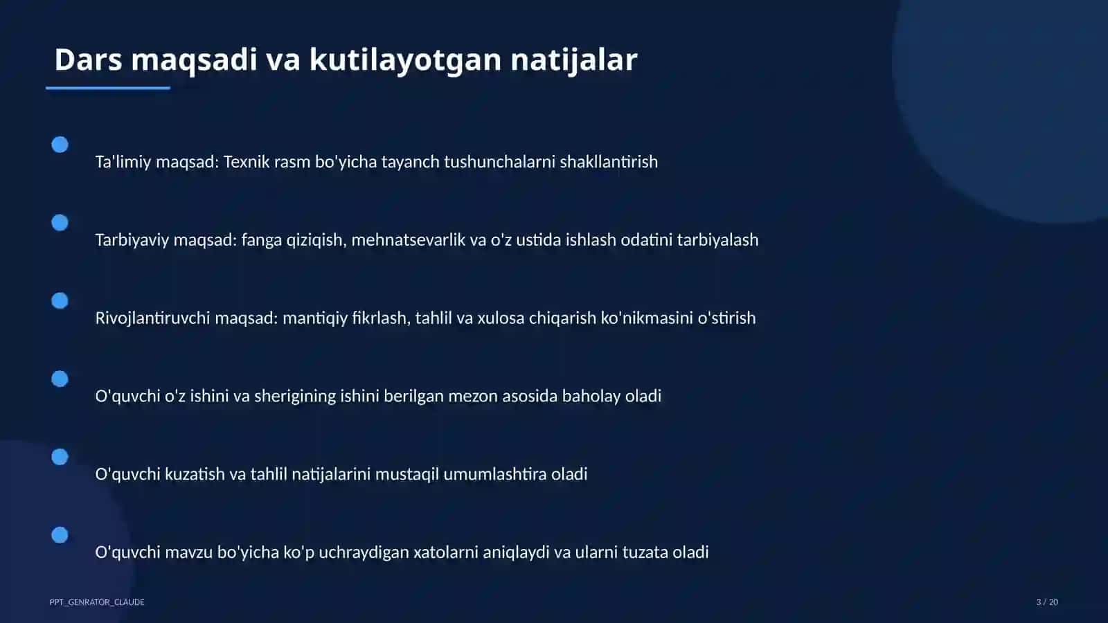 Texnik rasm (8-sinf) 3