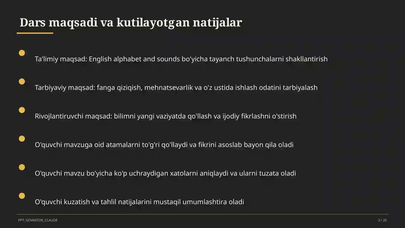 Ingliz tili (1–11) 3