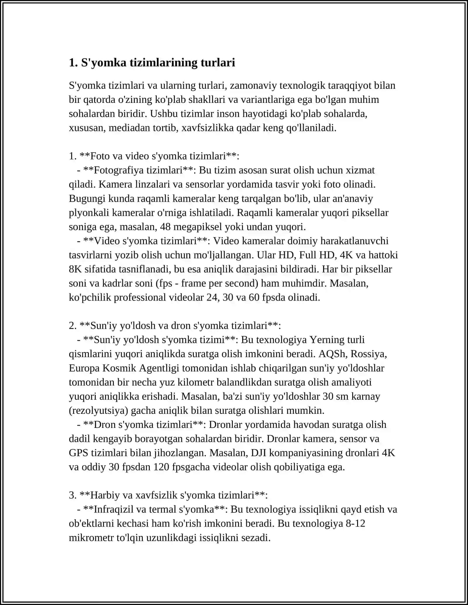 S'yomka SistemasI 3