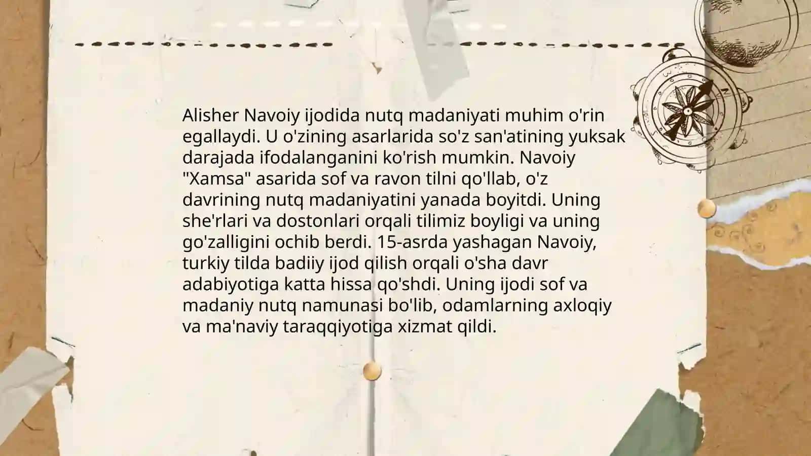 Husayn Vaiz Koshifiy notiq san'ati haqida 3