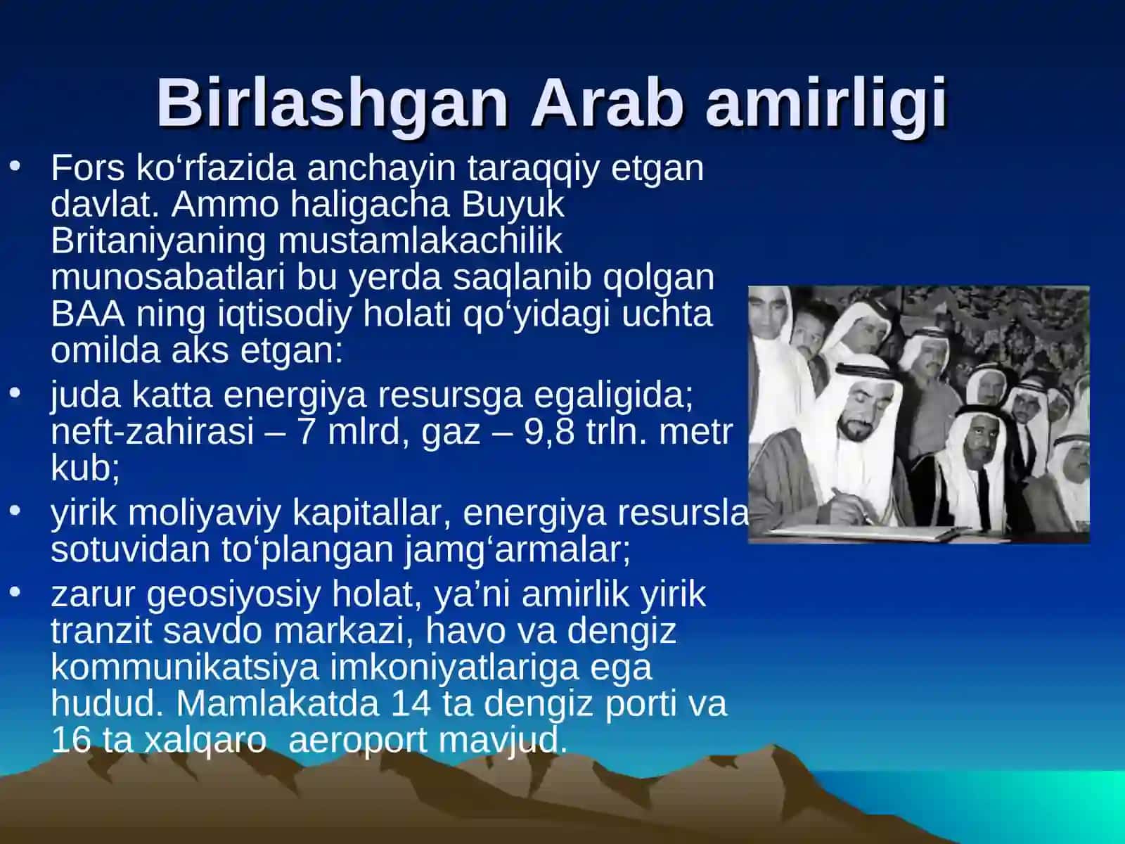Birlashgan Arab amirligi 3