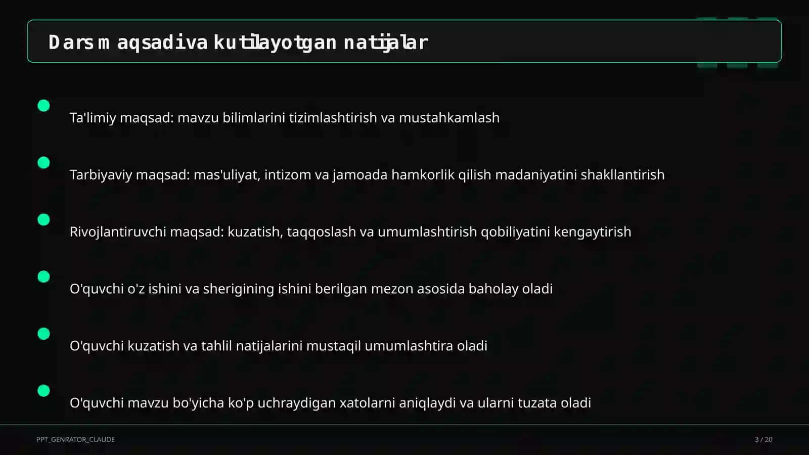 Yo'l harakati xavfsizligi qoidalari 3