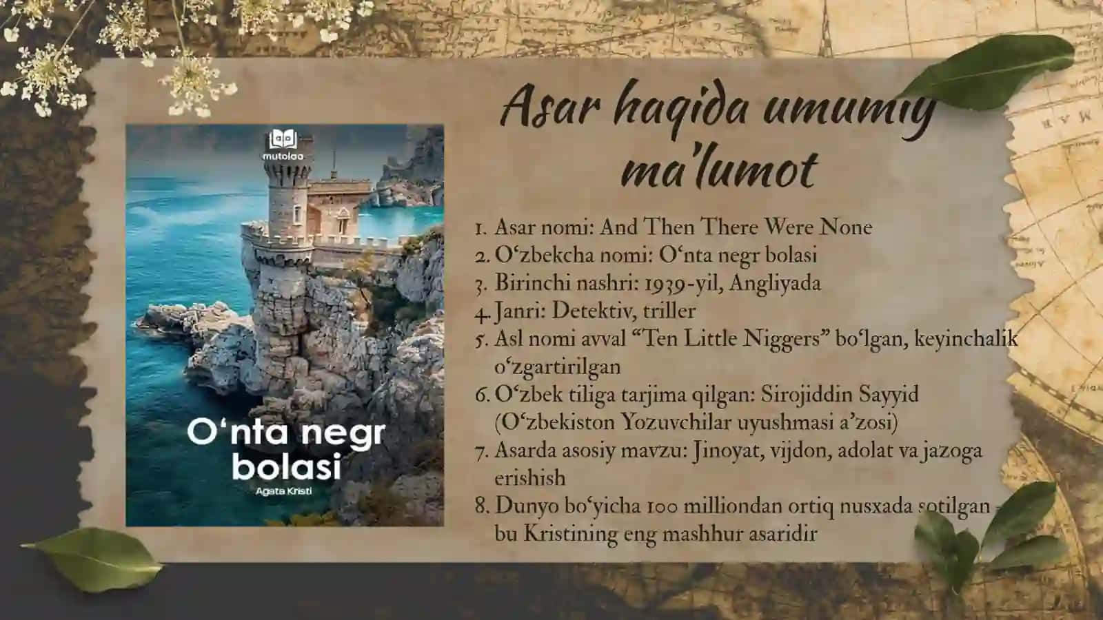 O‘nta negr bolasi 3