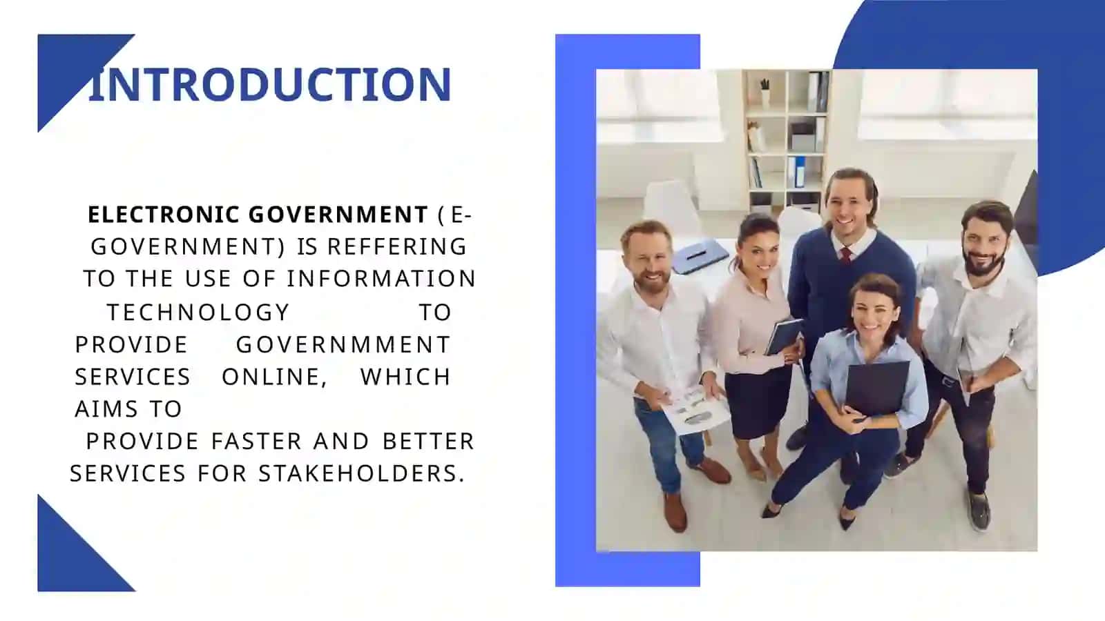 ELECTRONIC GOVERNMENT 3