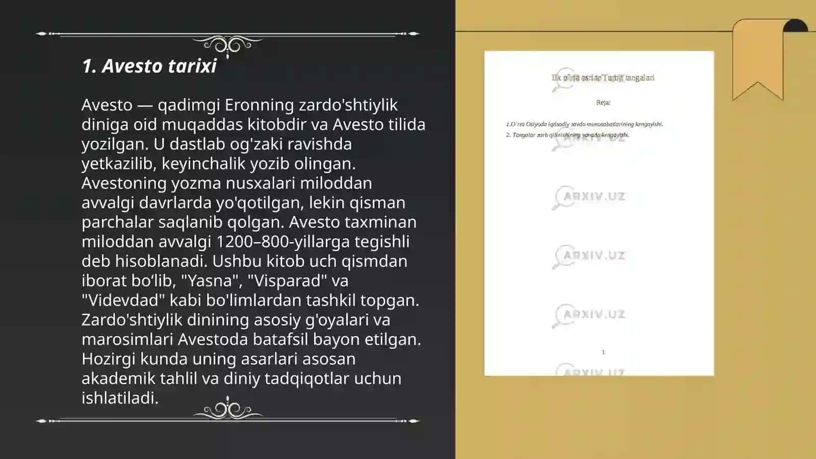 Avesto tarixi 3