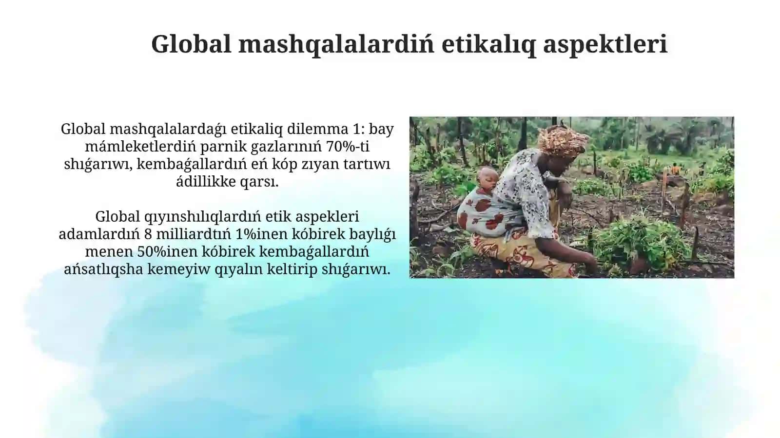 Global mashqalalardiń filosofiyaliq aspektleri 3