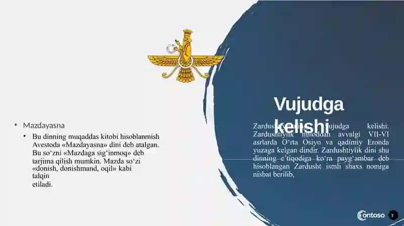 Zardushtiylikning vujudga kelishi 3